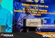 MGPerak: Perak Sasar GPN 4.35 SPM Tahun Ini